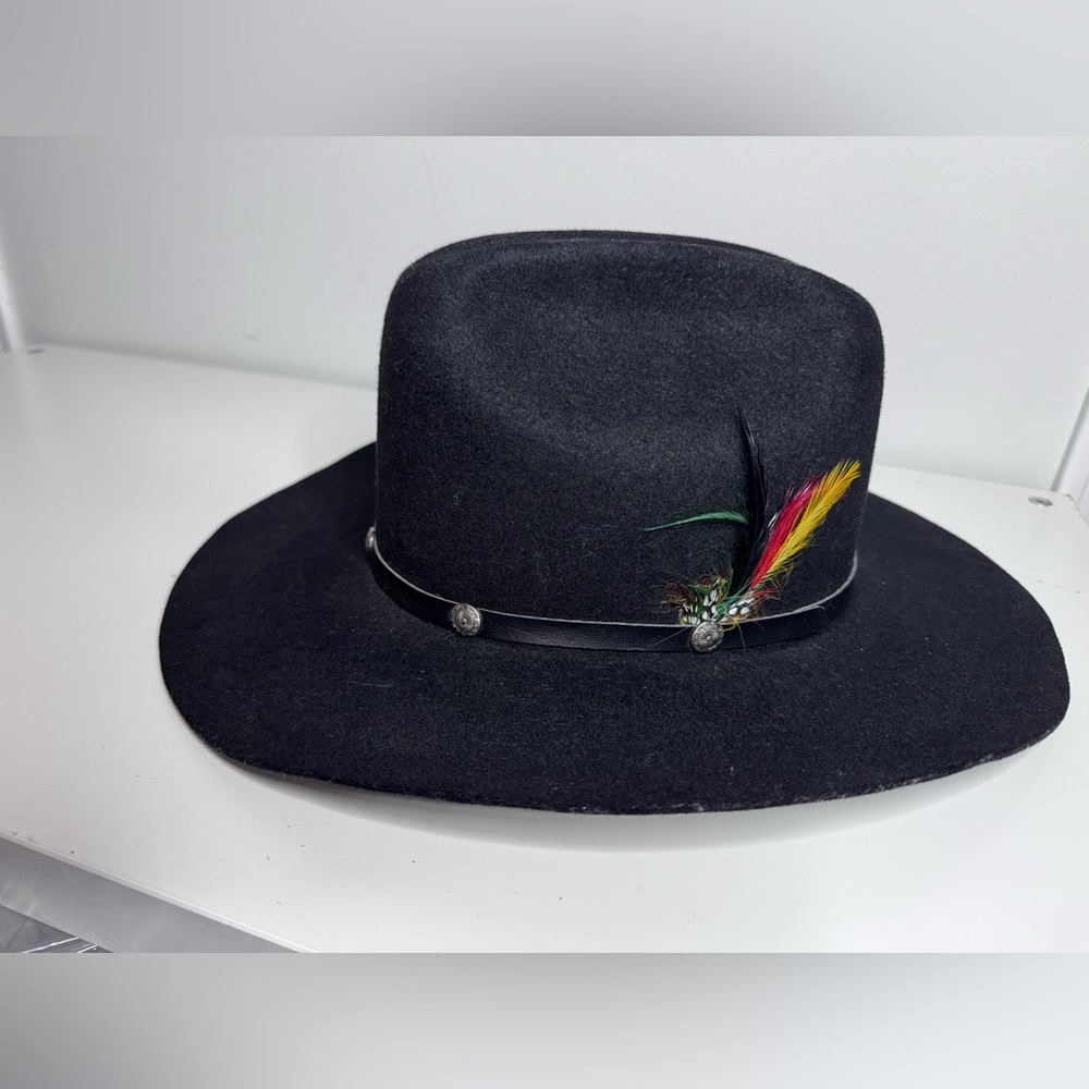 Vintage Smithbilt Fur Felt Western Hat, size small